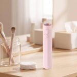 TRENDIVIBE Rechargeable Handheld Nail Lamp – Portable UV/LED Nail Curing Lamp for Home & Travel, Sakura Pink - Image 2