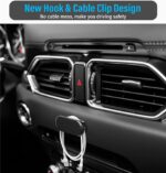 Magnova Magnetic Car Phone Holder – 360° Rotating Dashboard Mount - Image 6