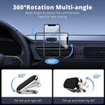 Magnova Magnetic Car Phone Holder – 360° Rotating Dashboard Mount - Image 7