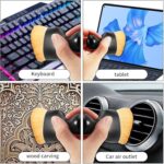 ESZAZX Car Cleaning Brush – Soft Bristle Dashboard & Vent Duster - Image 3