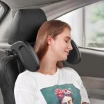 Car Seat Headrest Pillow – Adjustable 360° Rotating Neck Support Cushion