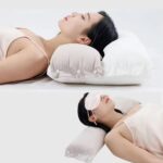 Double Layer Rectangular Pillow Core, Detachable Neck Support Bolster, Non-Collapsing Orthopedic Sleeping Pillow for Back & Side Sleepers - Image 5