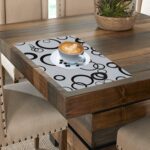 Combo of Exclusive Decorative 1 Fridge Top Cover, 2 Fridge Handle Cover & 4 Fridge Mat (Set of 7 Pieces) - Image 4