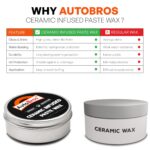 AutoBros Ceramic Infused Car Paste Wax (100g) – Restores Gloss & Shine | Advanced Carnauba & SiO₂ Protection | Removes Haze & Swirls | Long-Lasting Water & UV Resistant | Safe on Paint | Easy to Apply - Image 6