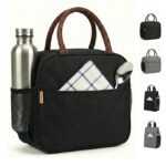 FOSSE (7.5 L Insulated Travel Lunch/Tiffin/Storage Bag for Office, College & School | Hot & Cold Travel Lunch Box for Men,Women | Tiffin Box & Bottles, Picnic Bag (Grey) - Image 10