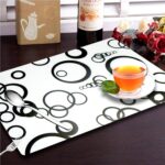 Combo of Exclusive Decorative 1 Fridge Top Cover, 2 Fridge Handle Cover & 4 Fridge Mat (Set of 7 Pieces) - Image 2